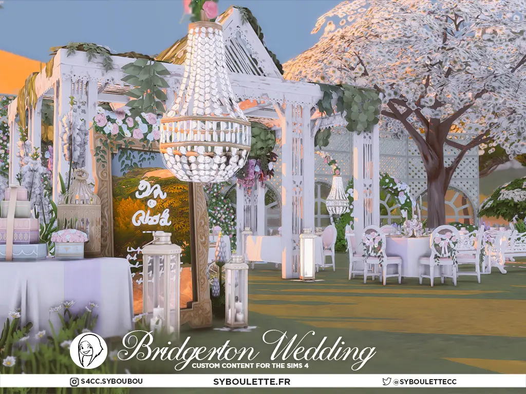 Галерея мода Набор для свадебного торжества Bridgerton Wedding #1